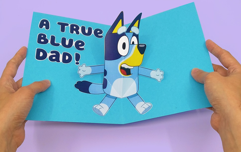 Bluey – Fathers Day Card